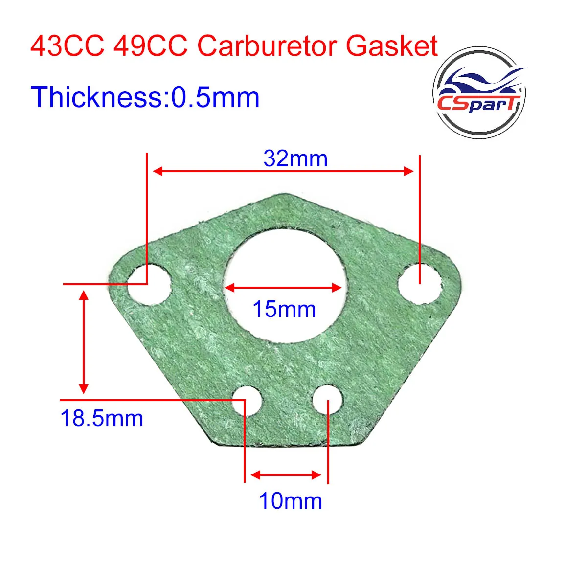 CNC 15MM Alu Intake Manifold 47CC 49CC 2 Stroke Engines  Mini Moto ATV Quad Dirt Pit Pocket bike Parts