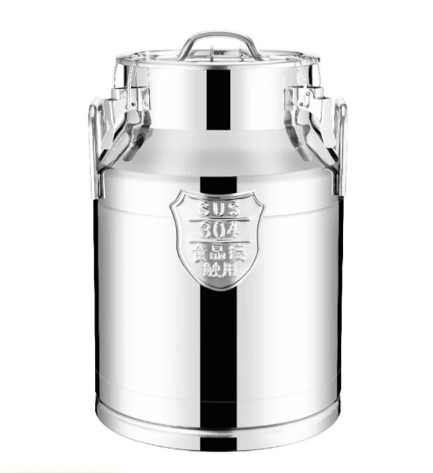 Large Capacity Stainless Steel Foldable Canister Sealed Moisture-Proof Food Storage Container for Kitchen Use