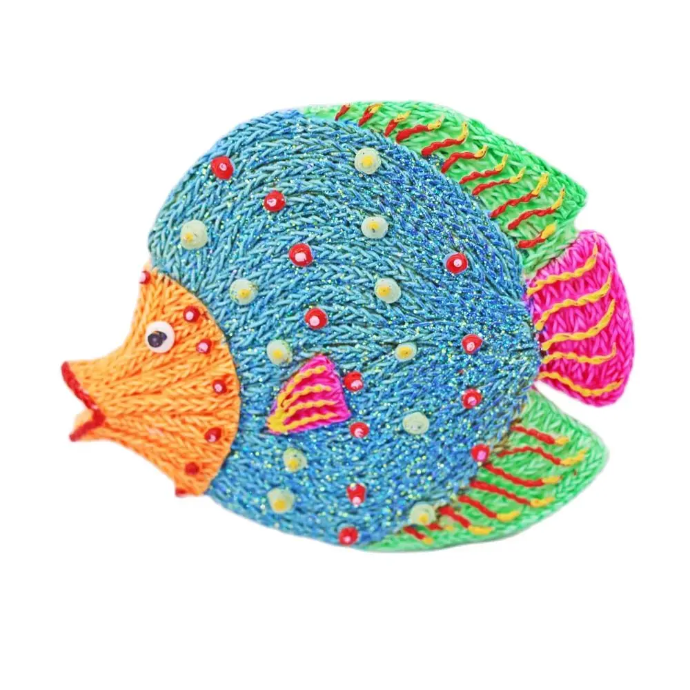 

Sea Fish Silicone Mould Cake Sugarcraft Chocolate Candy Fondant Bake Mold Cartoon Knitted Texture Fish