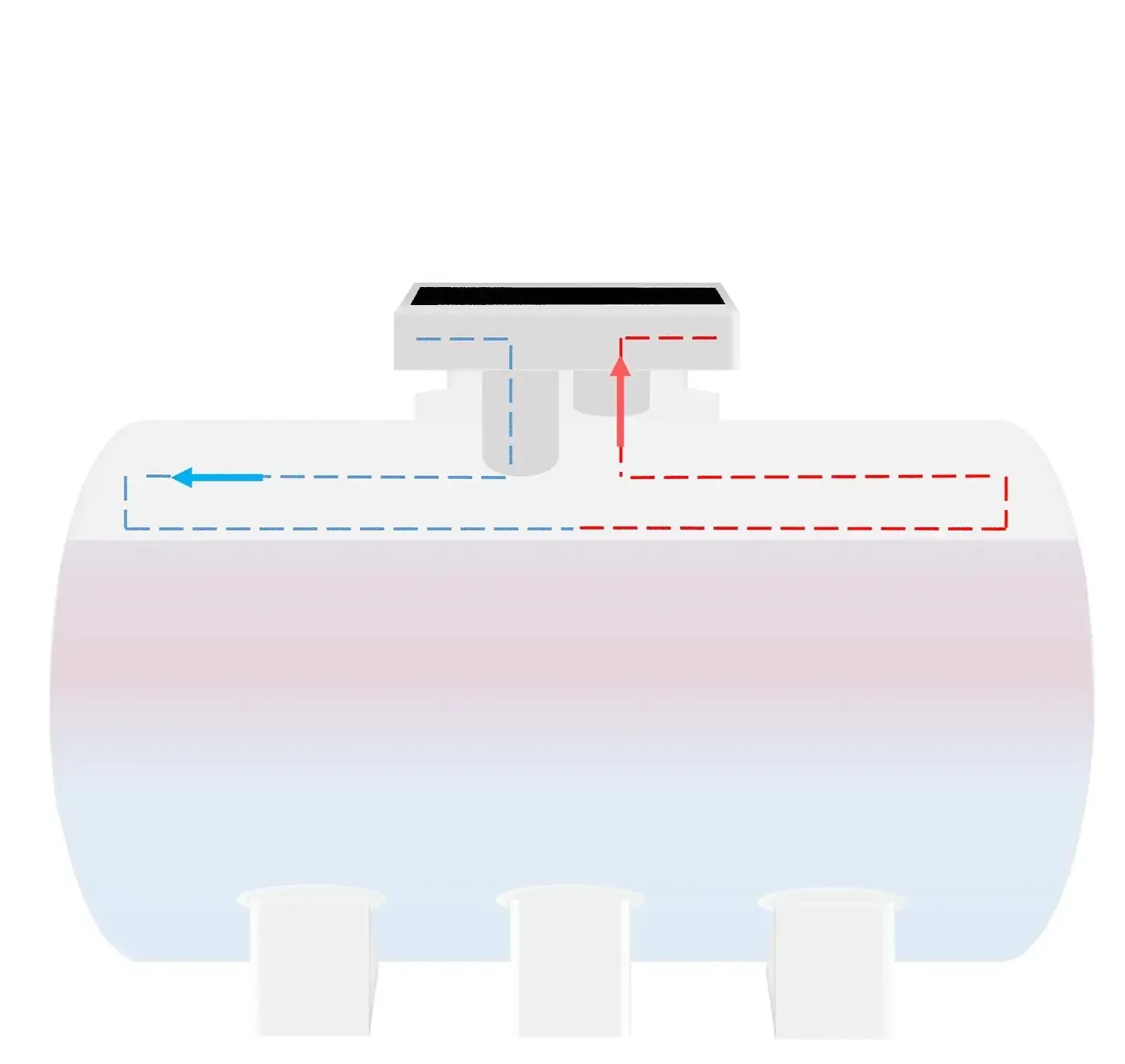 70W solar powered fan water tank cooling system IP68 waterproof motor 0 energy cost water chiller ice