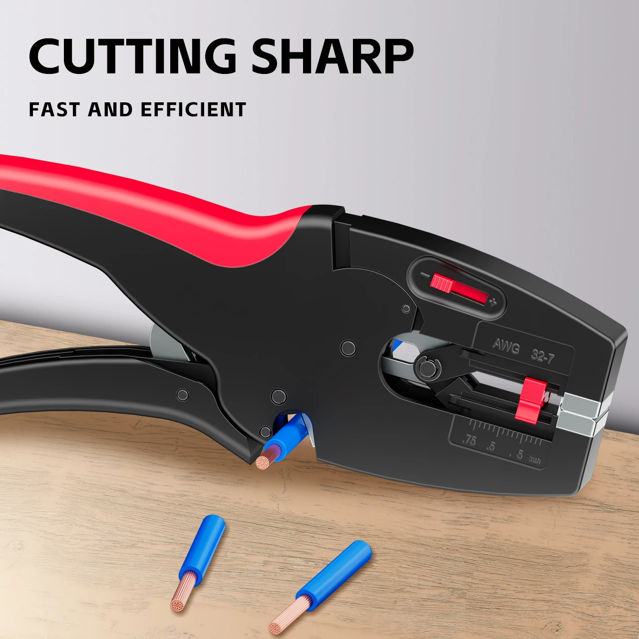 Automatic Wire Stripper and Cutter Pliers 2 in 1 Heavy Duty Tools 0.03-10mm²/32-7AWG Mini Multifunctional Electrical Repair