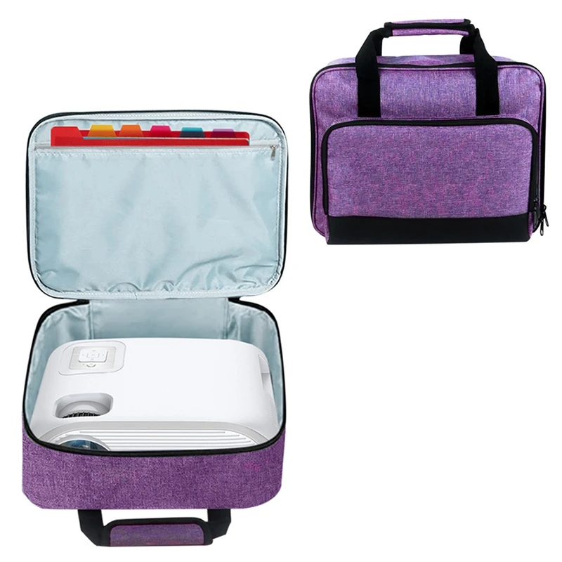 Projector Case Projector Bag with Accessories Storage Pockets Carrying Case Compatible for Tools & Accessories-A51M