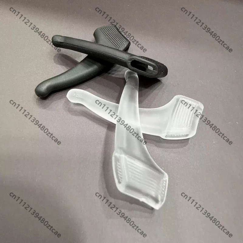 100 Pairs Large Anti‑Slip Ear Hook Grips Rubber Temple Ear Sleeve Multi‑Caliber Non‑Slip Replacement Accessories For Eyewear
