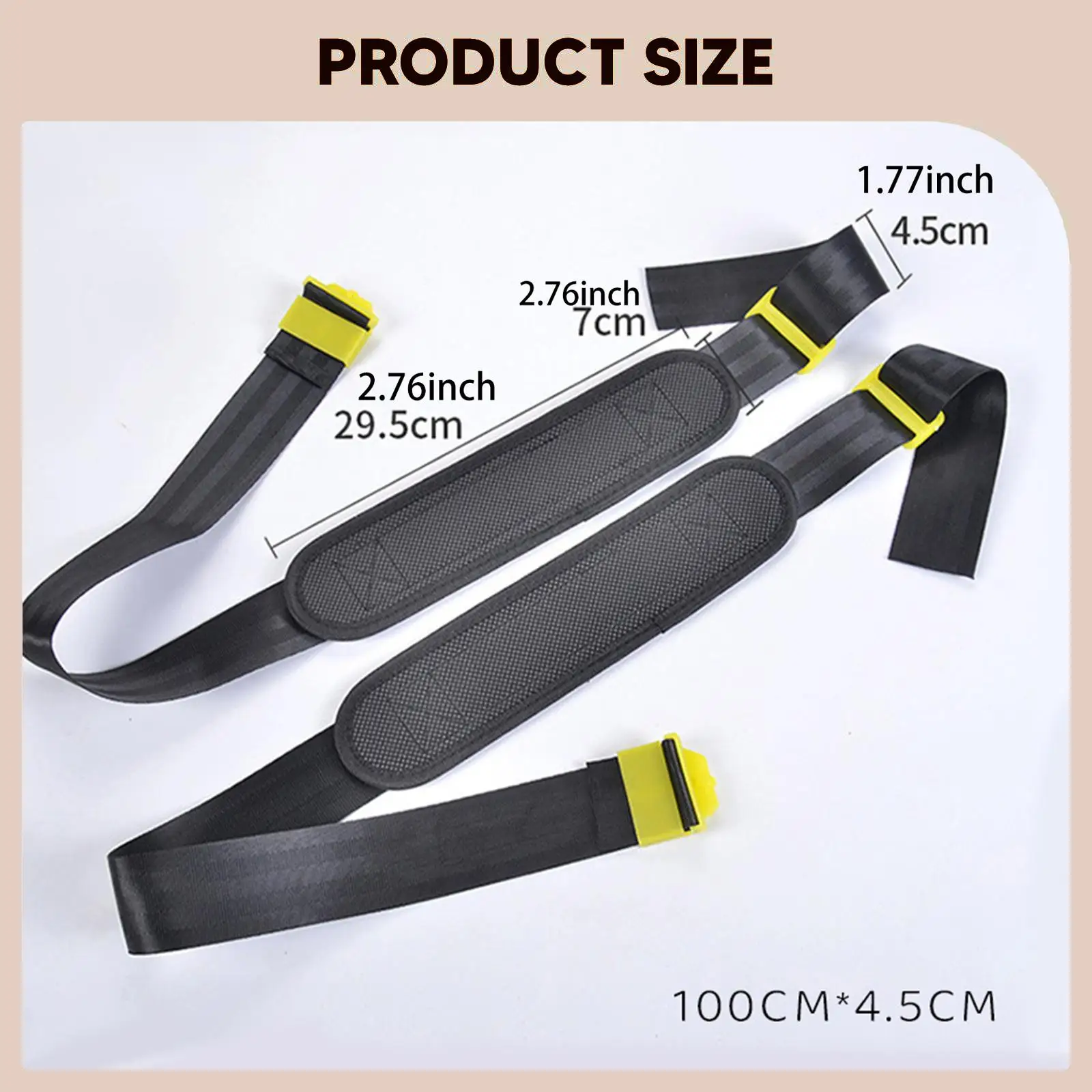 2Pcs Backpack Sprayer Straps Accessories Comfortable Agricultural Nylon Shoulder Straps