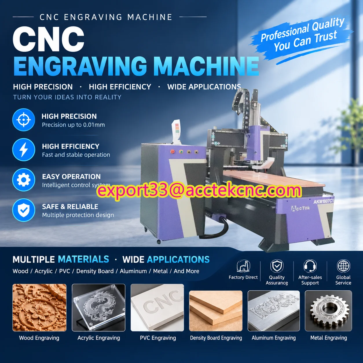 Hot Sale 1325 1212 6090 ATC Nesting 3-Axis CNC Router Machine with 9KW Spindle & Pump for Wood Cabinets Doors Panels Furniture