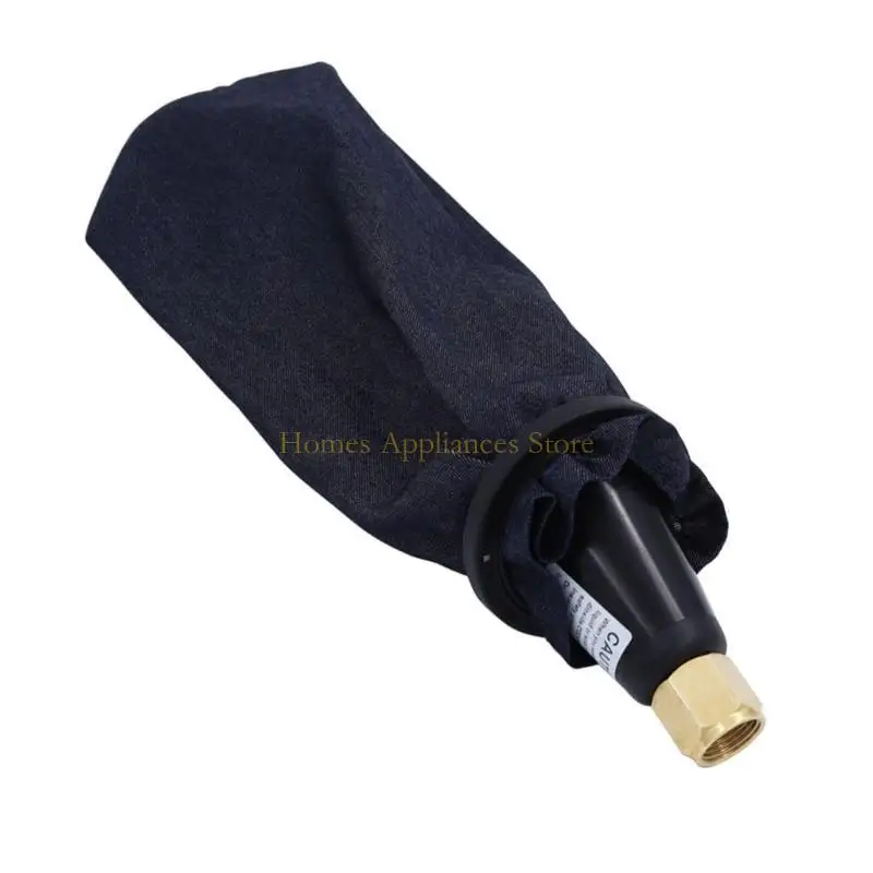 مرفق صانع الثلج الجاف D0AB للتطبيقات المنزلية والصناعية مخروطات البلاستيك وحقيبة أسطوانة CO2