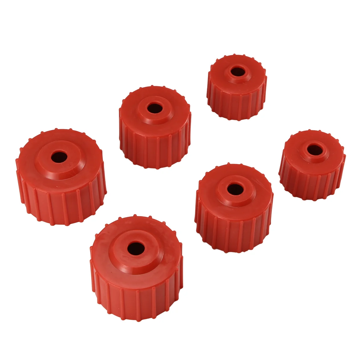 AD11 Limpiadores de tuberías de cobre de 6 piezas, fontanero de tamaño práctico, cepillo de limpieza de tubos para cobre, limpiador de tuberías de cobre (3 tamaños)