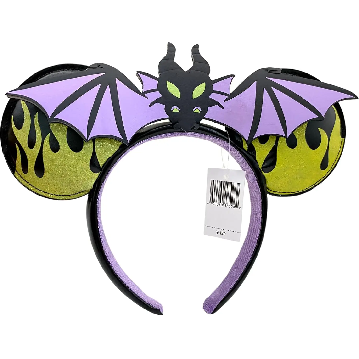 

Mickey Mouse Ear Headbands Bat Glitter Party Christmas Halloween Hair Accessories Princess Decoration Cosplay Costume for Girls