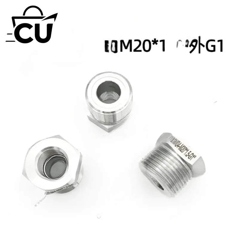 304 stainless steel filling core, reducing diameter inner and outer wire, joint wire M20 * 1.5-outer wire G1 