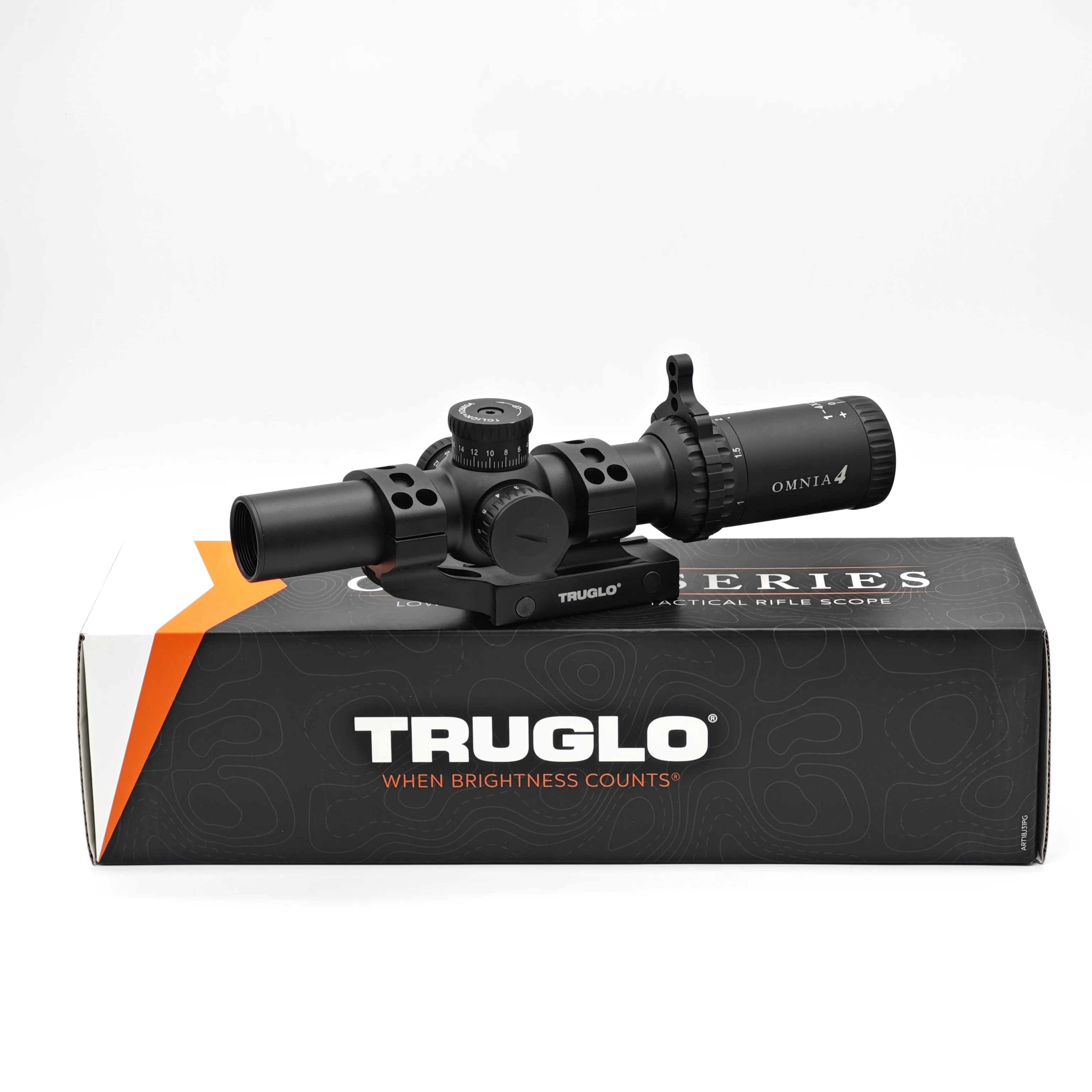 

TRUGLO Omnia 1-4x24mm Rifle Scope 30mm Tube Mount Tube Optical Sight Illuminated Reticle Riflescope