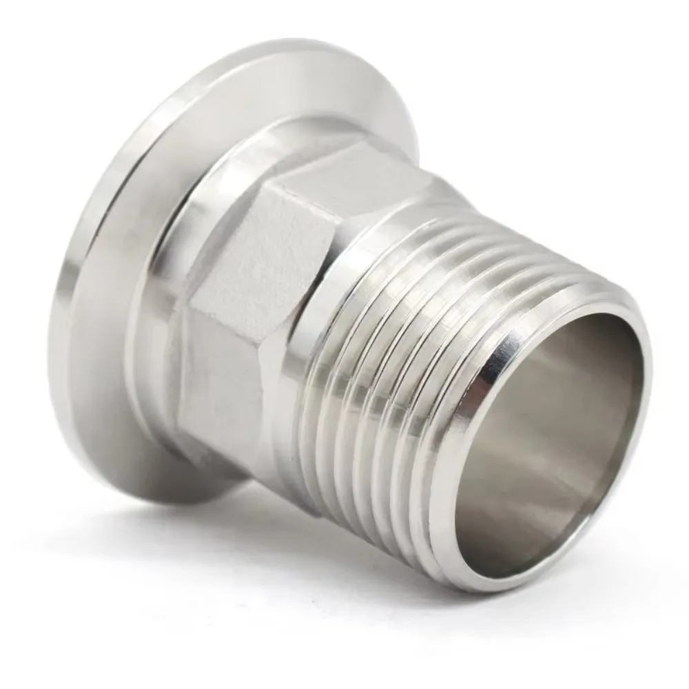 SS304 Stainless Steel Internal Thread Ferrule Fitting Internal Thread Sanitary Grade Sanitary Grade Fitting DN8-DN50