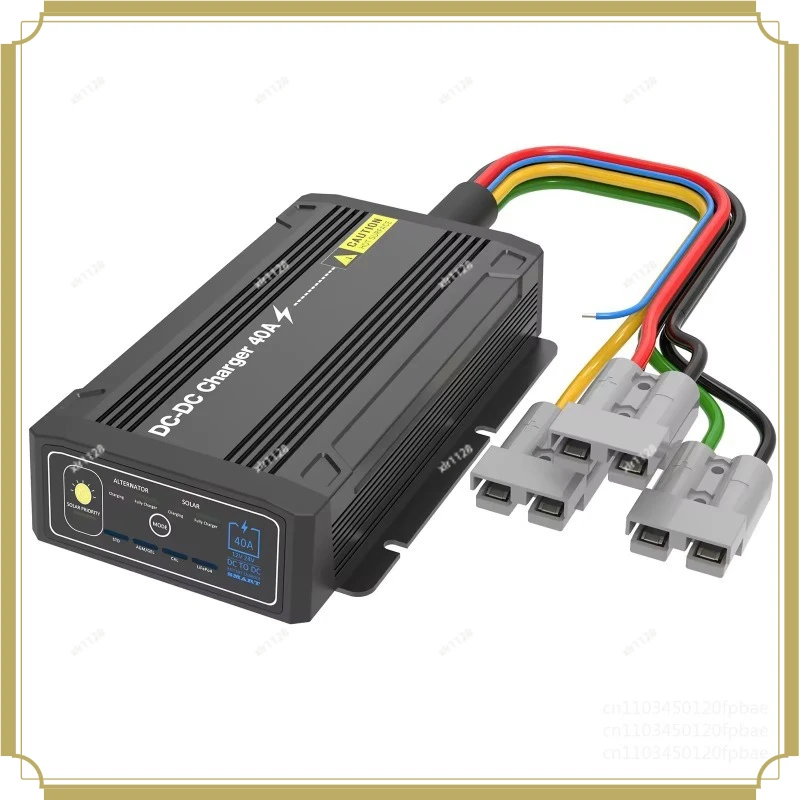 12V 24V DC To DC Charger 25A 40A RV Campervan Trailer Solar Battery Charger