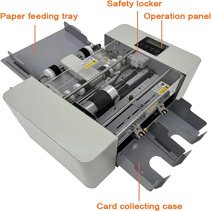 Fully Automatic Business Card Cutting Machine Paper A4 Business Card Cutter Cutting 30 pcs/min 110V