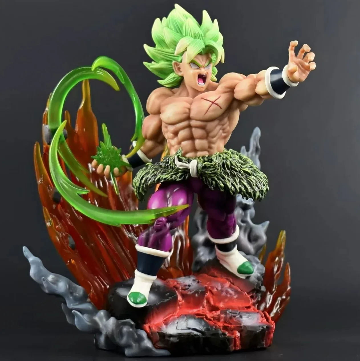 Anime Dragon Ball Super Broli Super Saiyan Broly Full Power Ver. GK PVC Action Figure Statue Collectible Model Kids Toys Doll