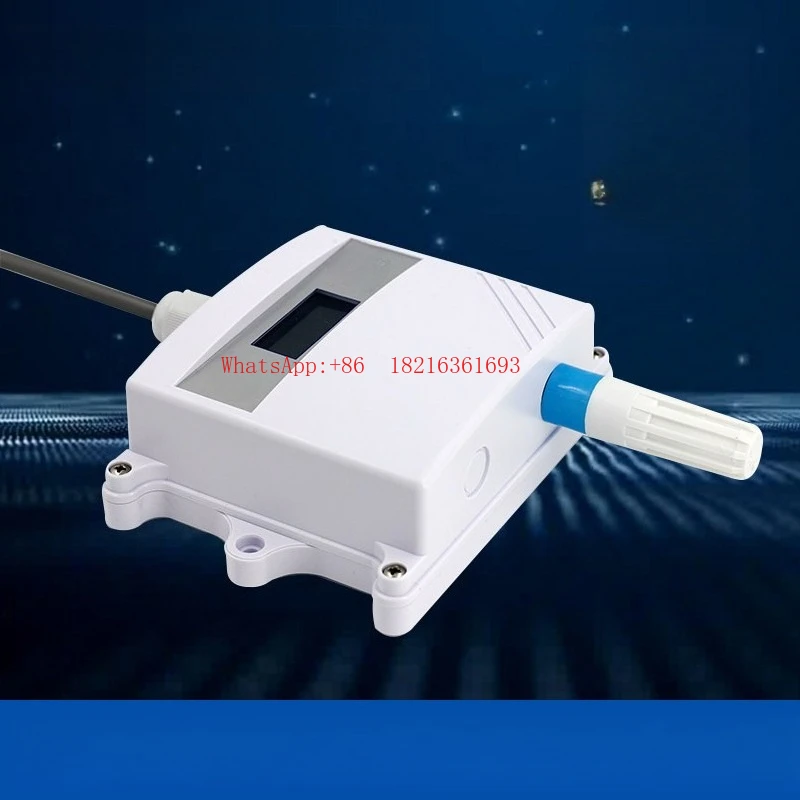 

Temperature and Humidity Transmitter Sensor High Precision Wall Mounted JWSK-6 Industrial Grade Thermohygrometer