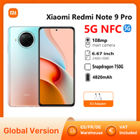 Xiaomi Redmi Note 9 Pro 5G Global Version Smartphone Snapdragon 750G Octa Core 108MP Quad Camera 6.67\