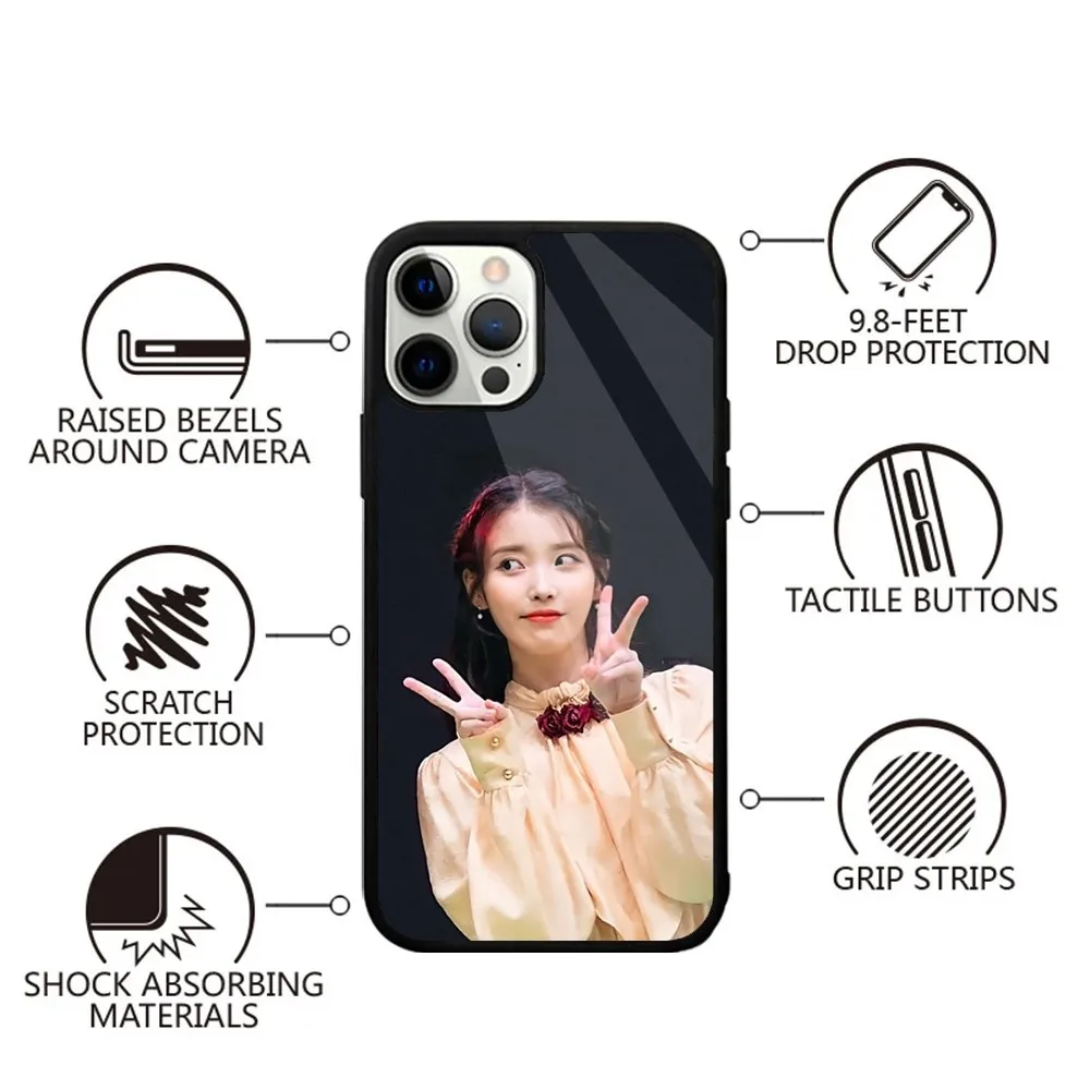 L-Lee Eun-mi Actress Phone Case For iPhone 16,15,14,13,12,11,Plus,Pro,Max,Mini Magsafe Magnetic Wireless Charging