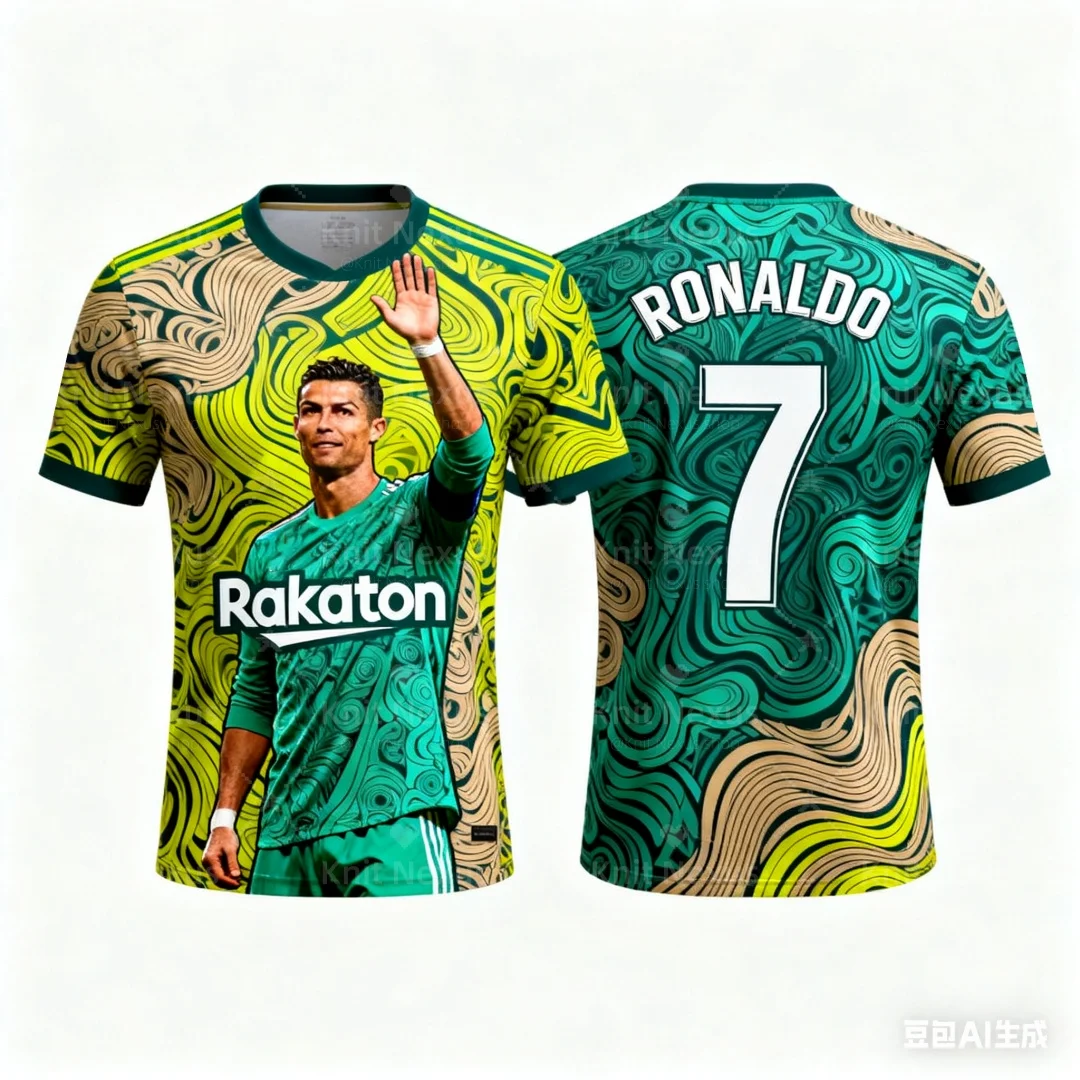 

Футбольный трикотаж Роналду, мужская спортивная футболка с 3D принтом, летняя быстросохнущая мужская футболка, детская одежда, футболка Y2k, женская
