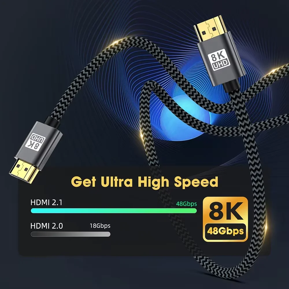 KEBIDUMEI 8K HDMI 2.1 สายเคเบิ - Hdmi Arc Cable บทวิจารณ์และราคา