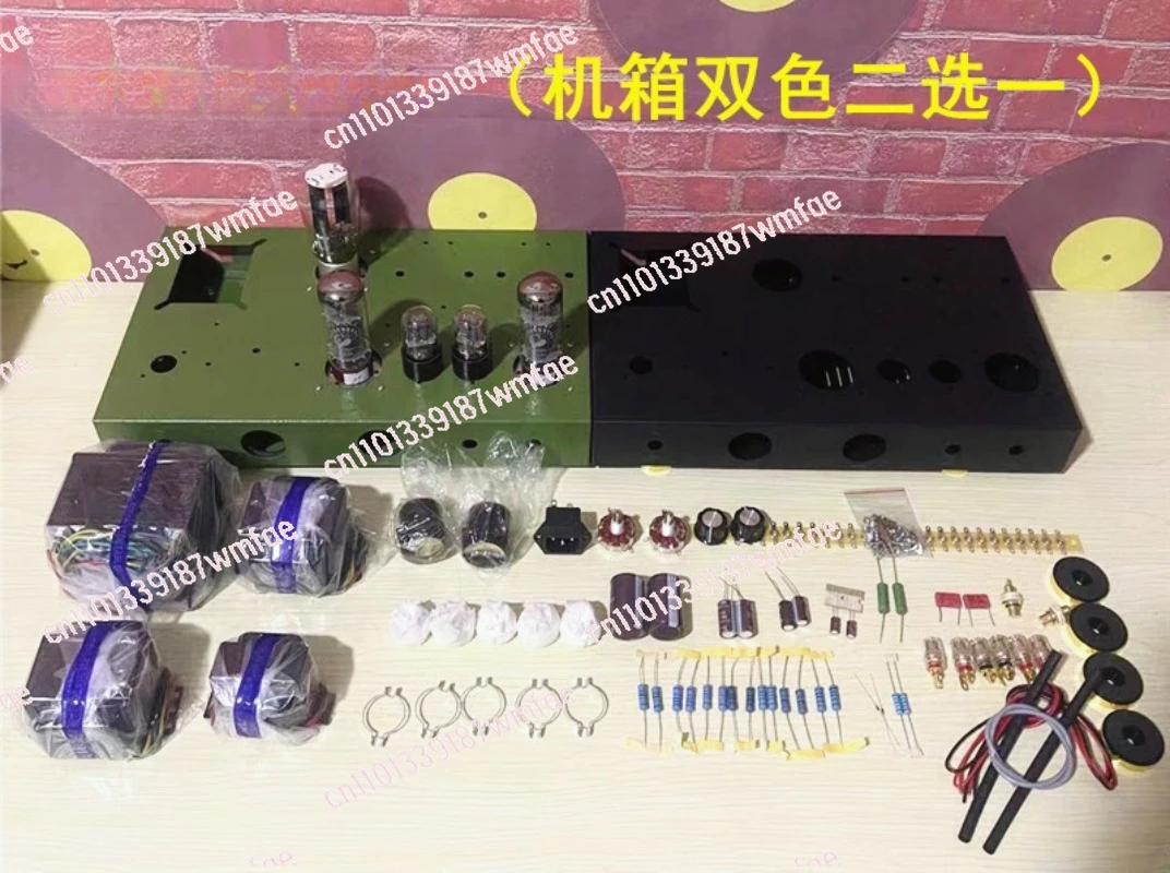 New EL34 High-Power Fever Tube Tube Amplifier Power Amplifier Kit Bile Rectifier Single-Ended Class A Power Amplifier 2*10W