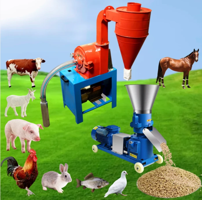 

Chaff Rice And Corn Milling Animal Pig Chicken Cattle Poultry Plate Feed Grinding Hammer Crushing Cutter Grinder Machine Price