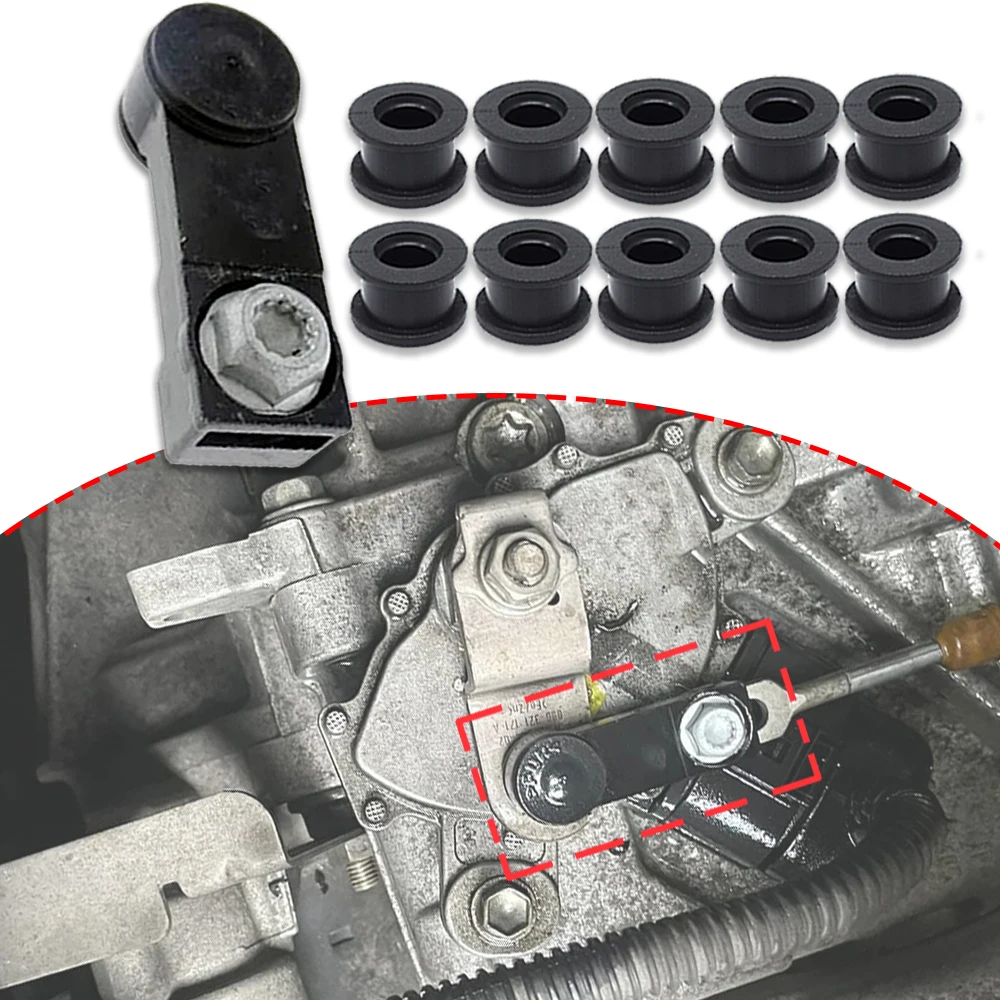 

Manual Transmission Shift Cable Bushing Repair Kit For Shifting Fix Gear Selector Change Collet Lever Linkage End Pivot Grommet