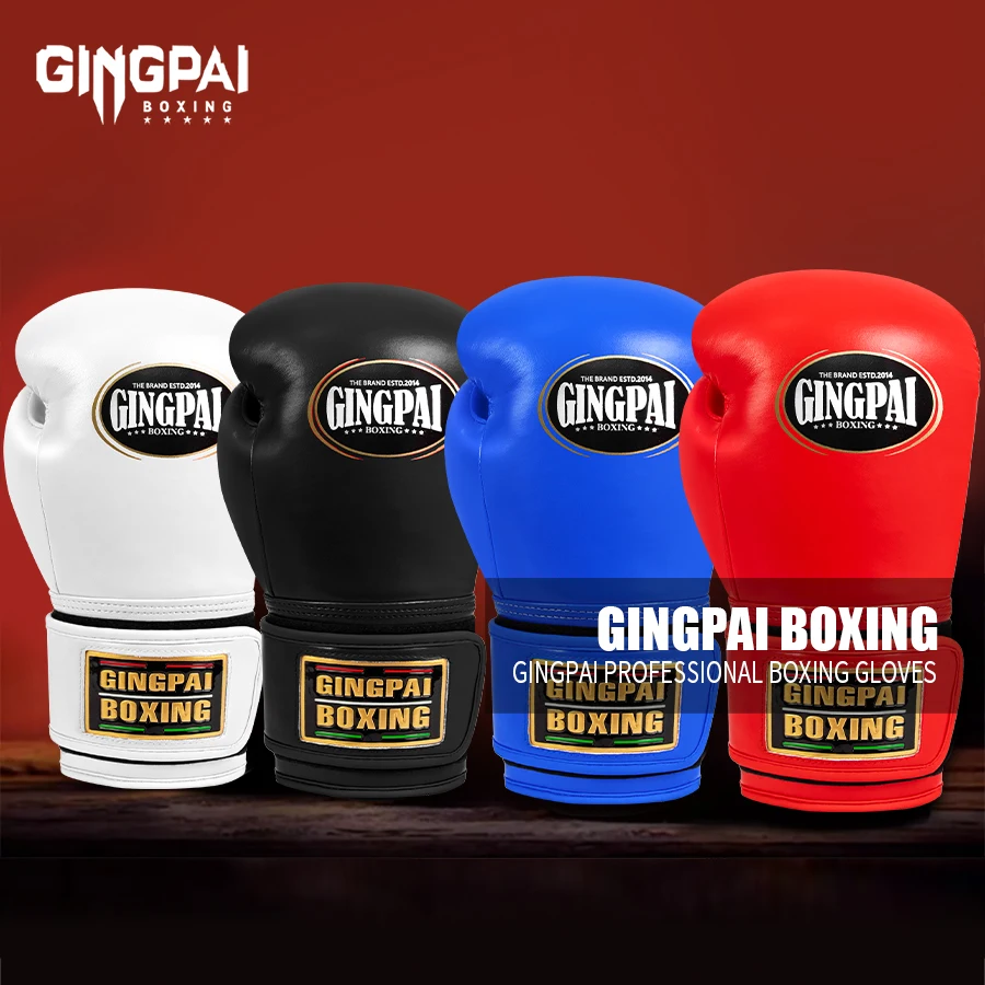 

6/8/10/12 унций боксерские перчатки профессиональные боксерские перчатки из искусственной кожи для взрослых Муай Тай боевые перчатки мужские и женские тренировочные боевые перчатки ММА
