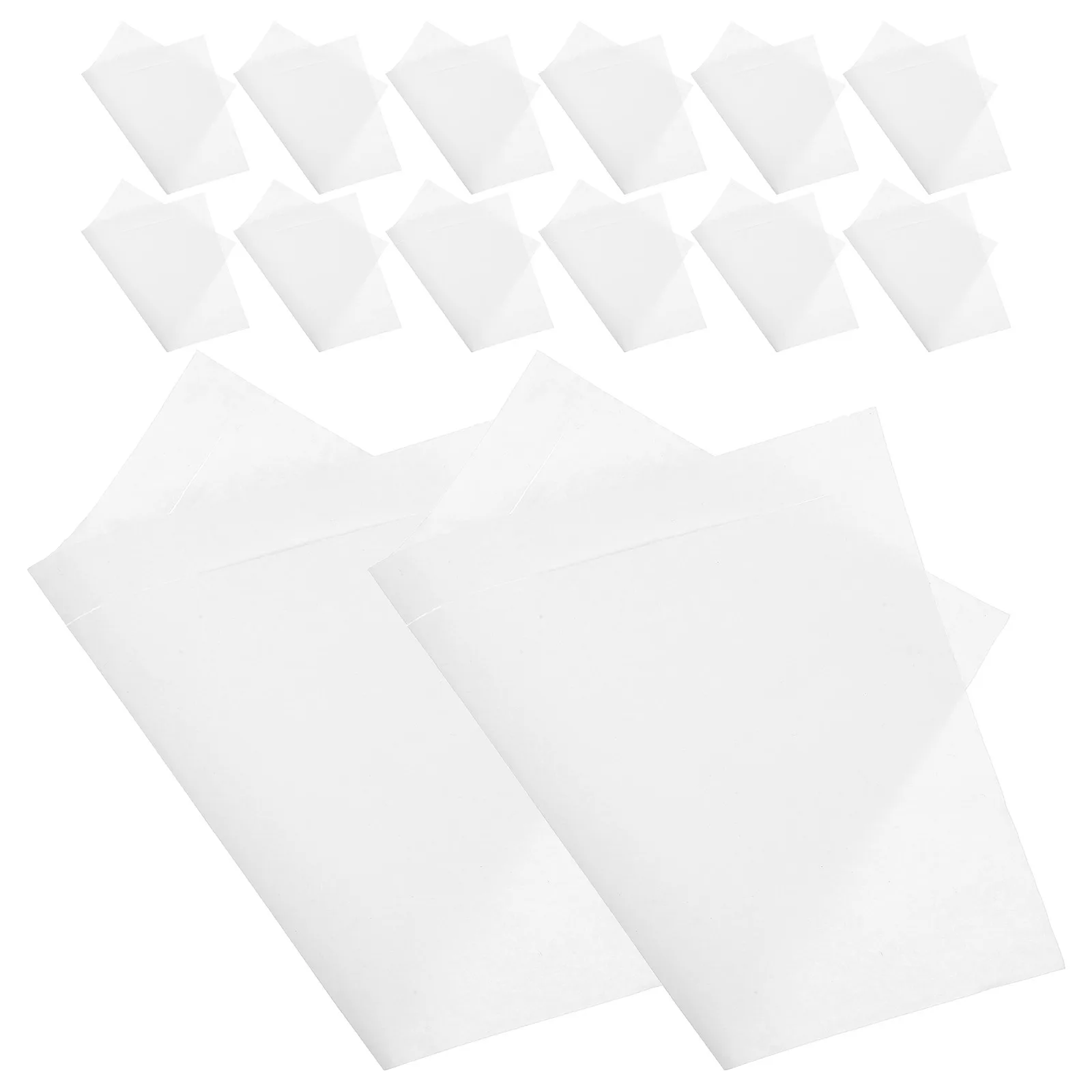 100Pcs Kantong Label Pengiriman Transparan Perekat Sendiri, Selongsong Label Pengiriman, Amplop Surat, Tempat Dokumen, Selongsong Plastik