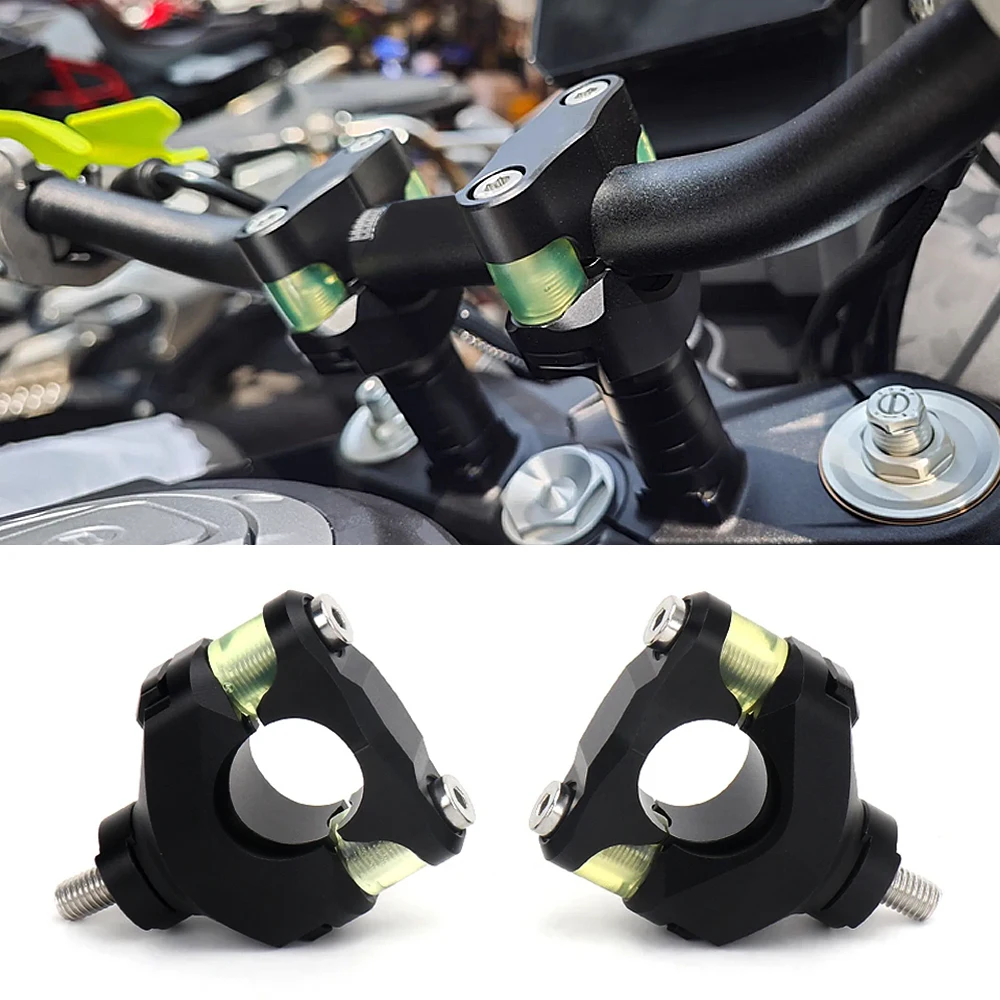 

28mm Handlebar Risers Mounting Bar Adjustable Progressive Handlebar Damping For 690 Duke 790 Adv 1190 ADV 1290 Super Adventure