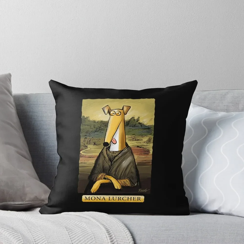 

Mona Lurcher Throw Pillow Pillow Cover Luxury Sofa Cushions pillow