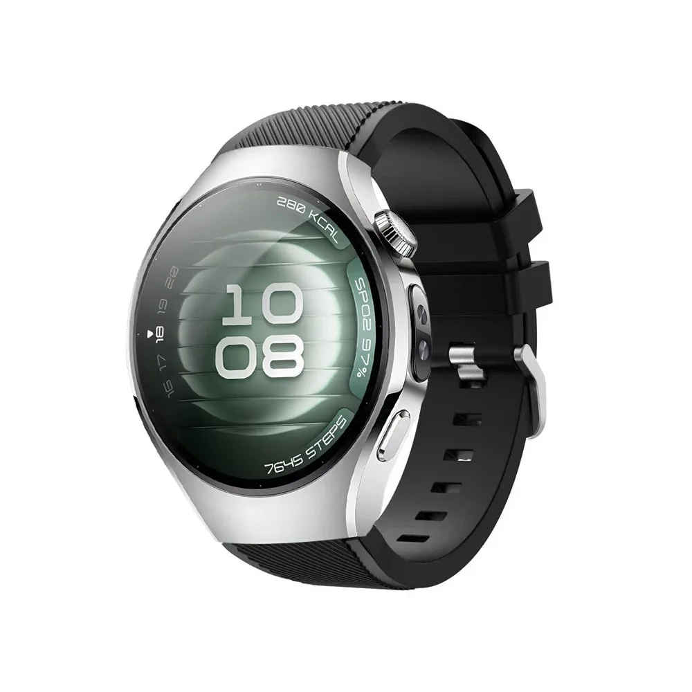 화웨이 시계 GT5/GT5 프로 46mm용 22mm 실리콘 스트랩 편안한 팔찌 손목밴드 화웨이 시계 5 4 46mm GT5-4-3-2 액세서리