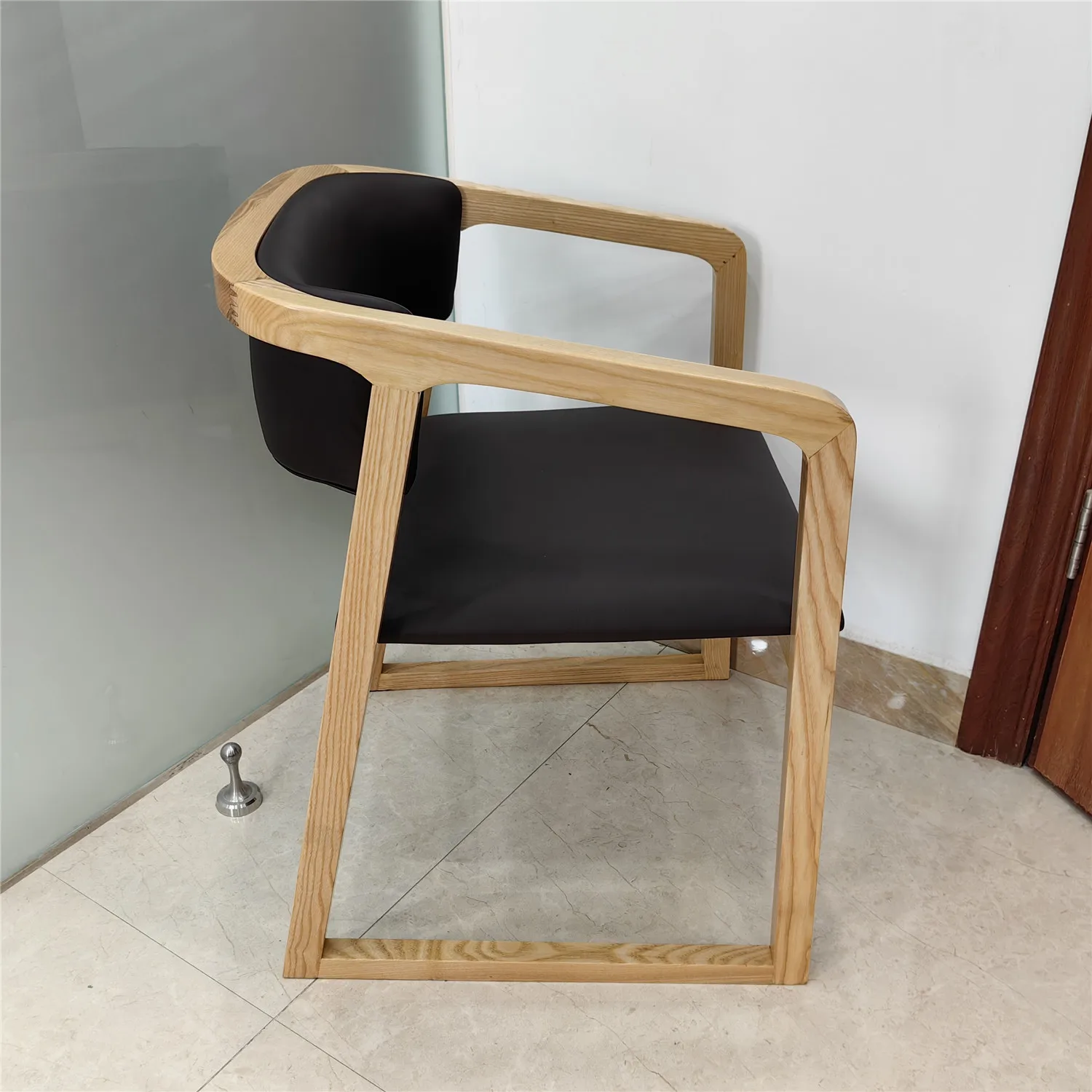 #Beautiful Diaphanous High Density Foam Bar Dine Black/Green/White Home Furniture Wood Modern Contemporary Leather Dining Chair