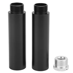 2pcs Mic Holder Extension Rod Set Adjustable Length Durable Microphone Holder Upgrade Parts new