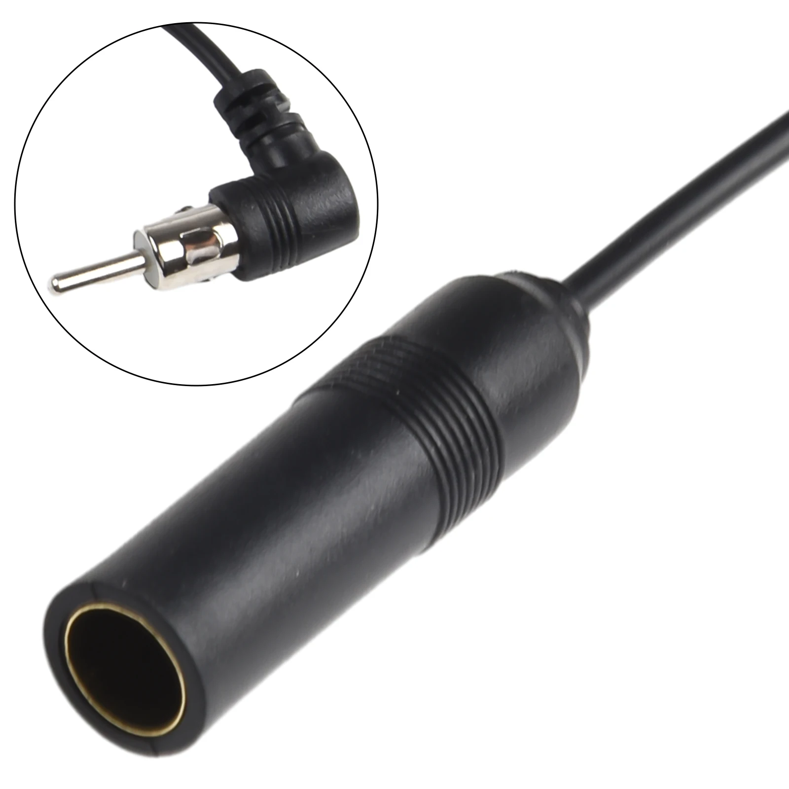 High Quality FM Radio Antenna Radio Antenna Adapter Plastic + Metal Radio Aerial Extension Wear-resistant 1 Pc