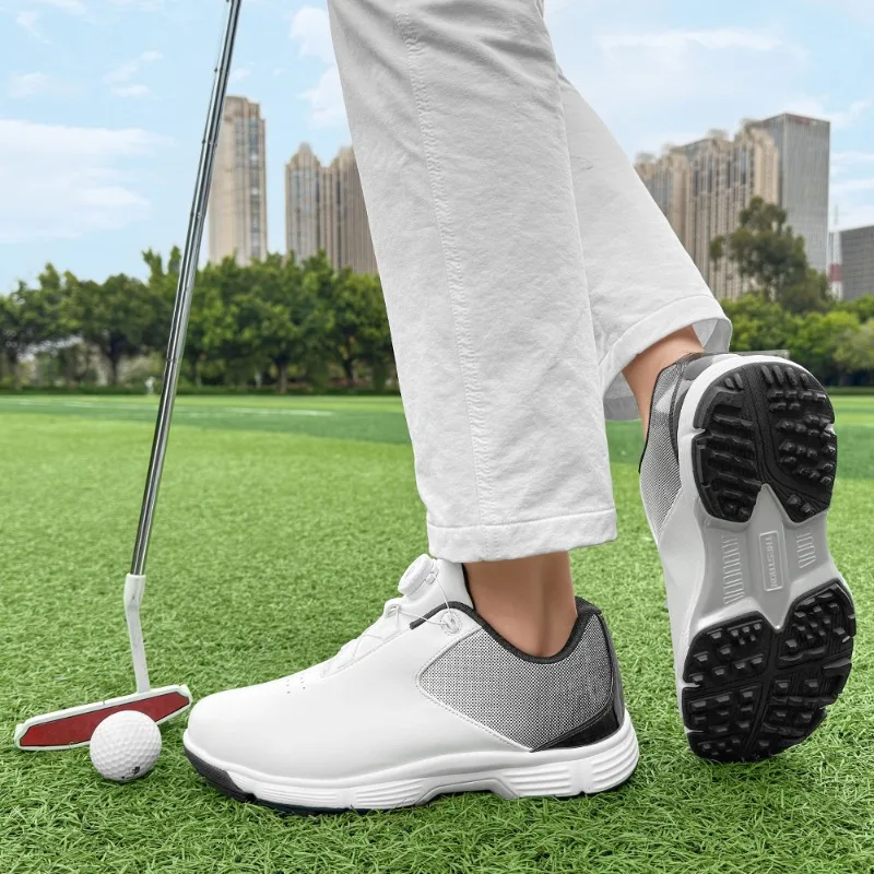 2026 High Quality Golf Shoe Men Comfortable Man Golf Sneakers Outdoor Lawn Walking Shoe Professional Walking Shoes For Man