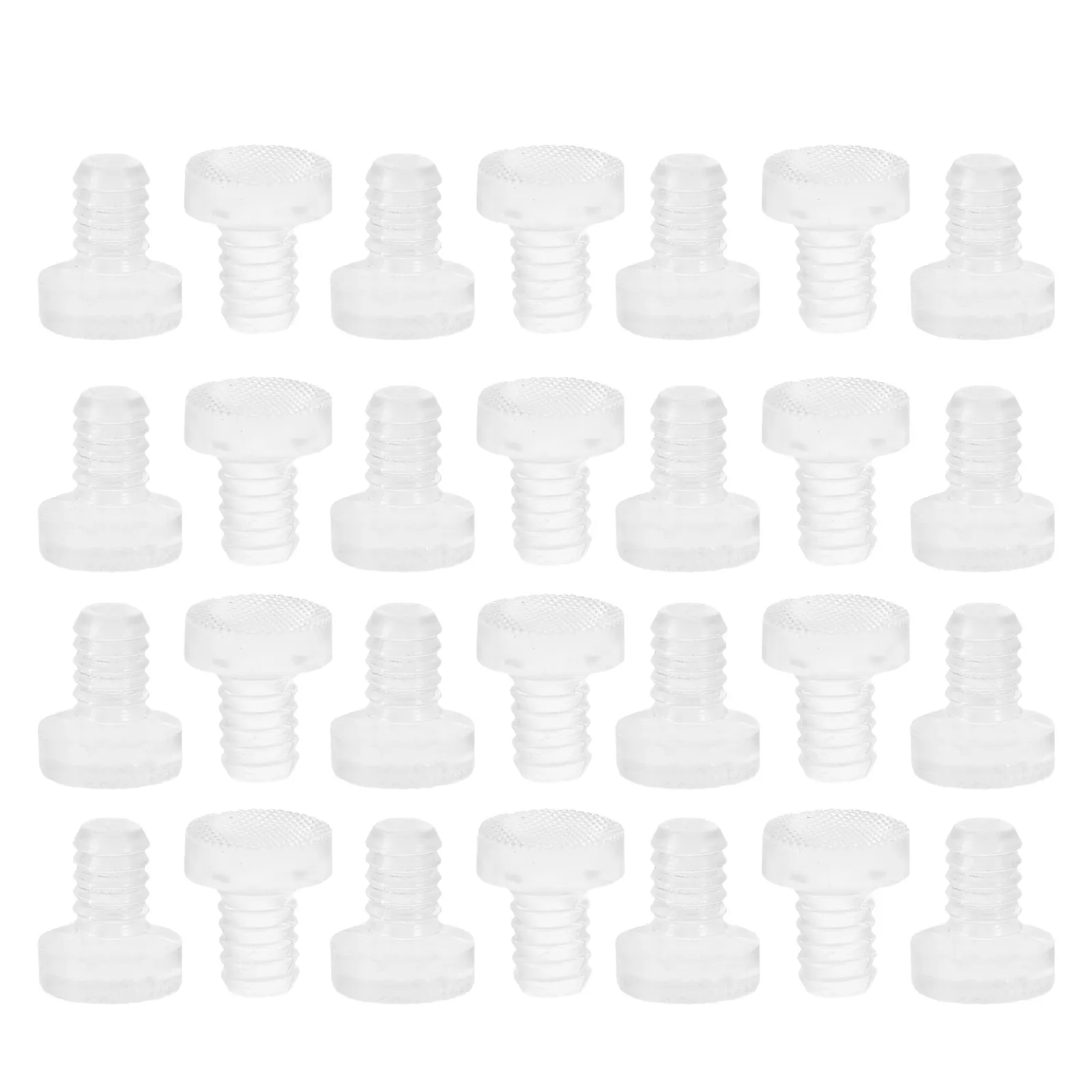 40Pcs Transparent Rubber Glass Table Bumpers Cabinet Stoppers Drawer Sliding Stoppers Child Scratch Proof Silent