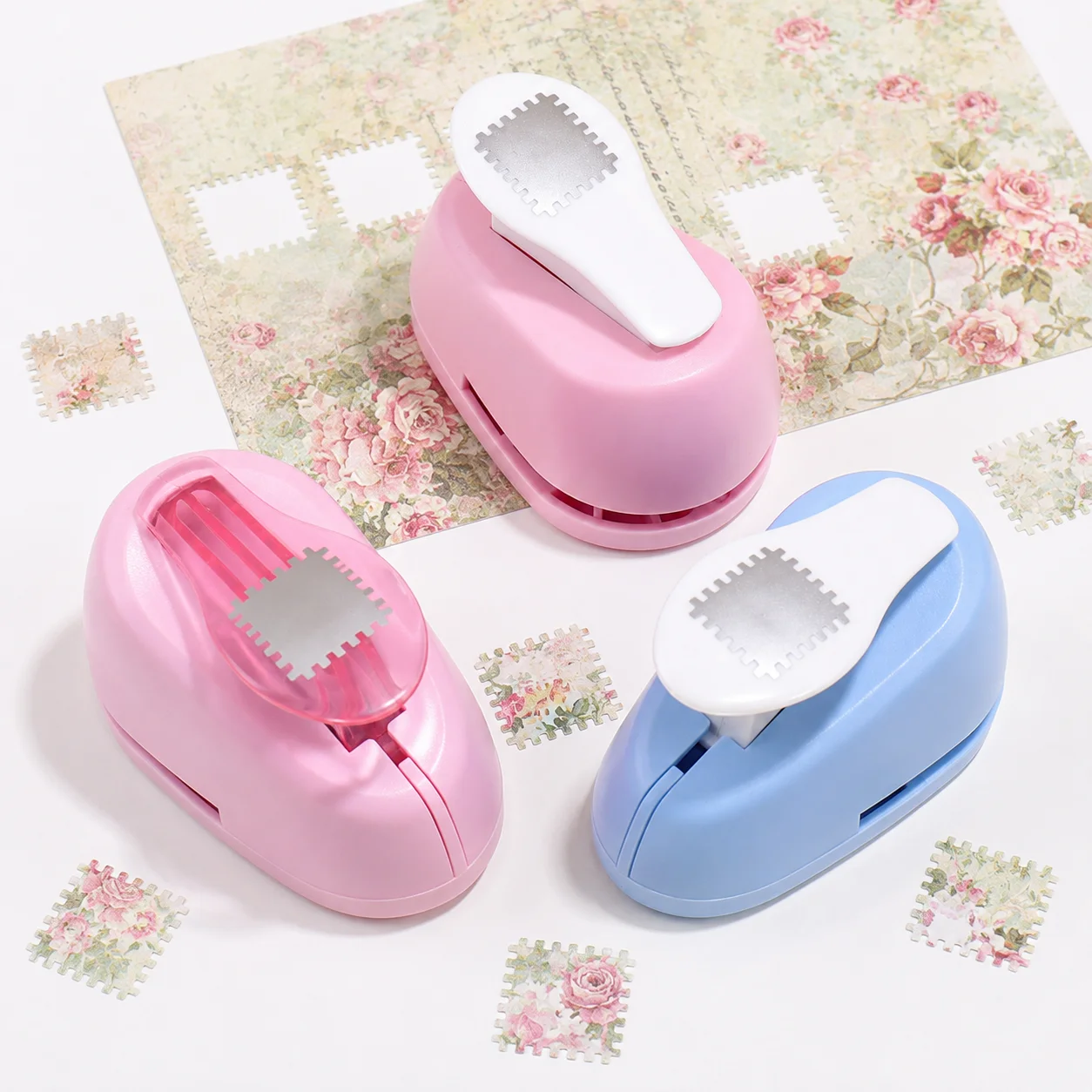 

Creative Labor-saving Lever-style Manual Hole Puncher, Portable Vintage Embosser, Diy Scrapbook And Diary Decoration Supplies