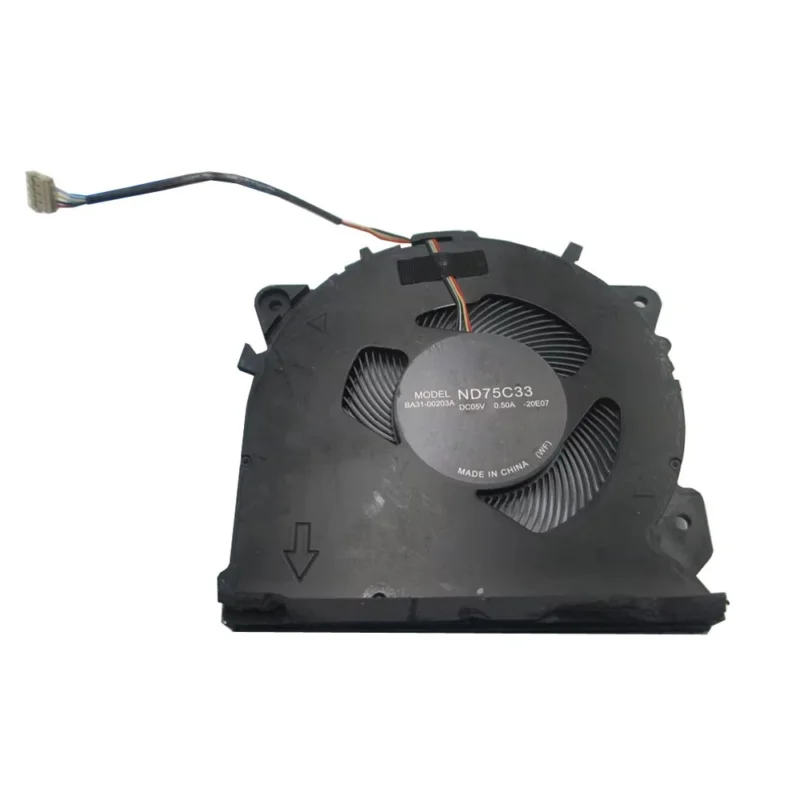 

Laptop CPU cooling fan for Samsung BA31-00203A nd75c33-20e07 dc5v 0.5A New