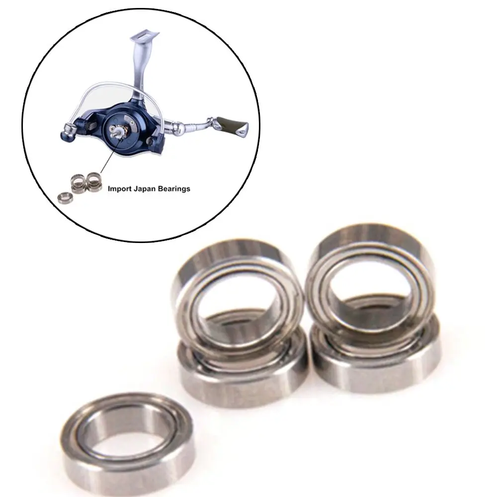 

1PC New Durable Import Smooth Stainless Steel Reel Accessory Fishing Reel Bearing Fishing Sealed Bearings