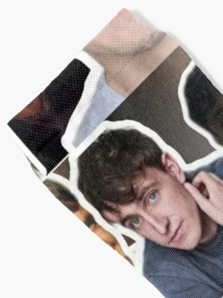 paul mescal photo collage Socks Running retro Novelties cotton Socks For Men Women's