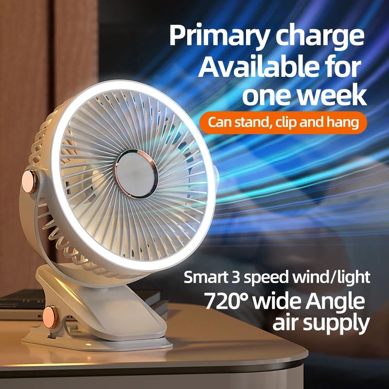 

Portable Desktop Fan 3-speed Fan Camping Ceiling Fan Light Usb Charging Night Light For Home Fan Outdoor Ceiling Fan Tent Lamp