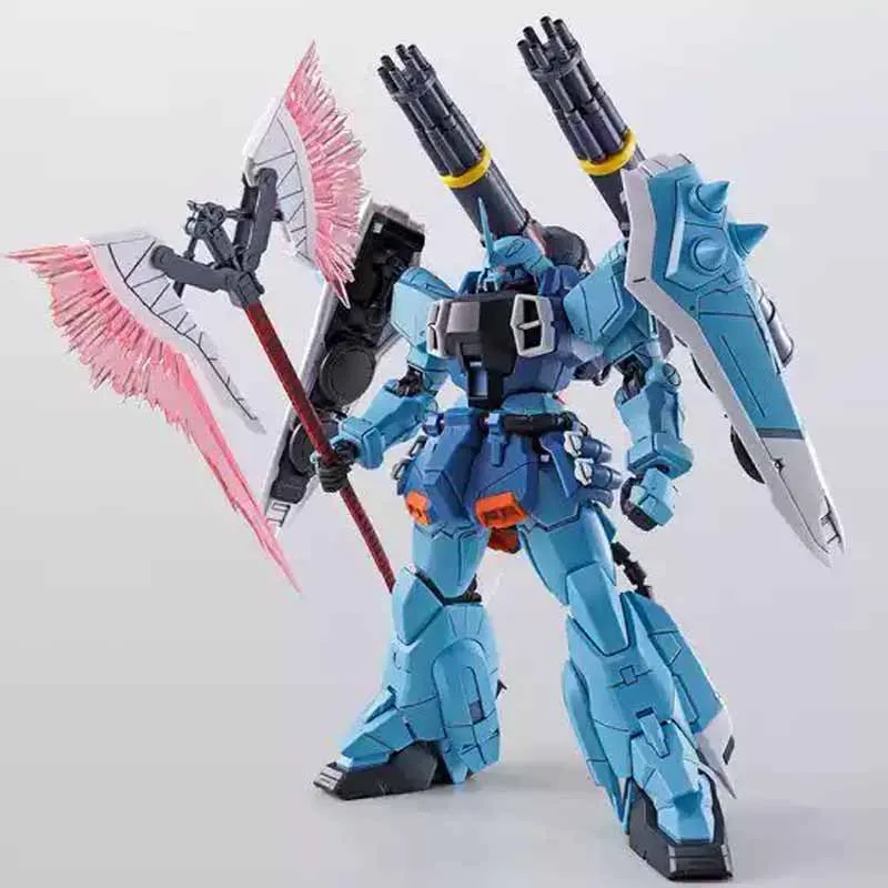 بانداي الأصلي جاندام MG 1/100 مائل زاكو فانتوم ZGMF-1001/K أنيمي عمل الشكل التجمع نموذج اللعب #4