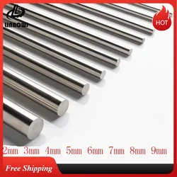 303 Stainless Steel Rod 8mm rod  2mm  3mm 4mm 5mm 6mm 7mm 8mm 10mm 12mm  linear shaft metric round rod 400mm Long 8mm shaft