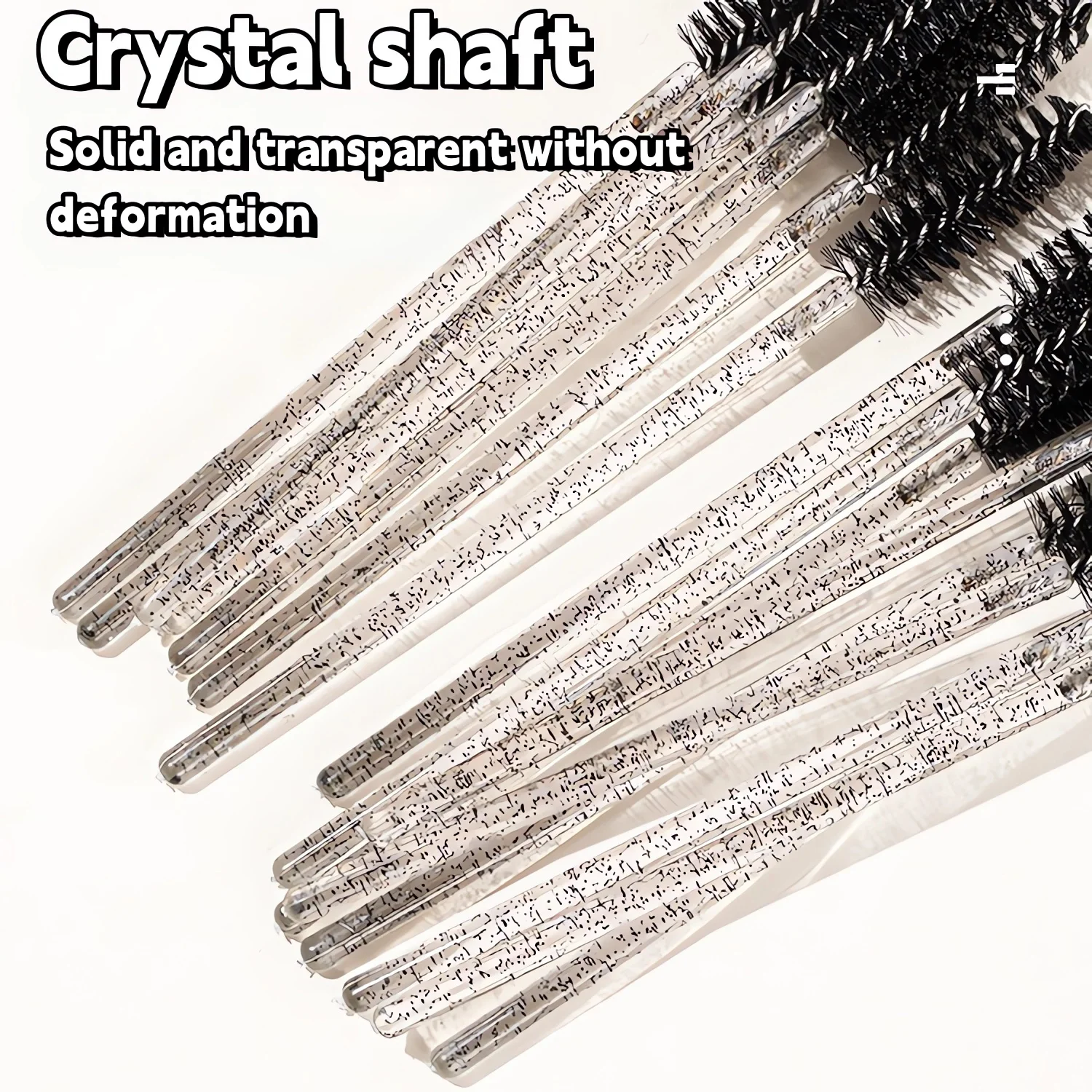 50 PCS Crystal Eyelash Brushes Set - 50Pcs Disposable Mascara Wands, Eyebrow Applicators for Eyelash Extensions and Makeup