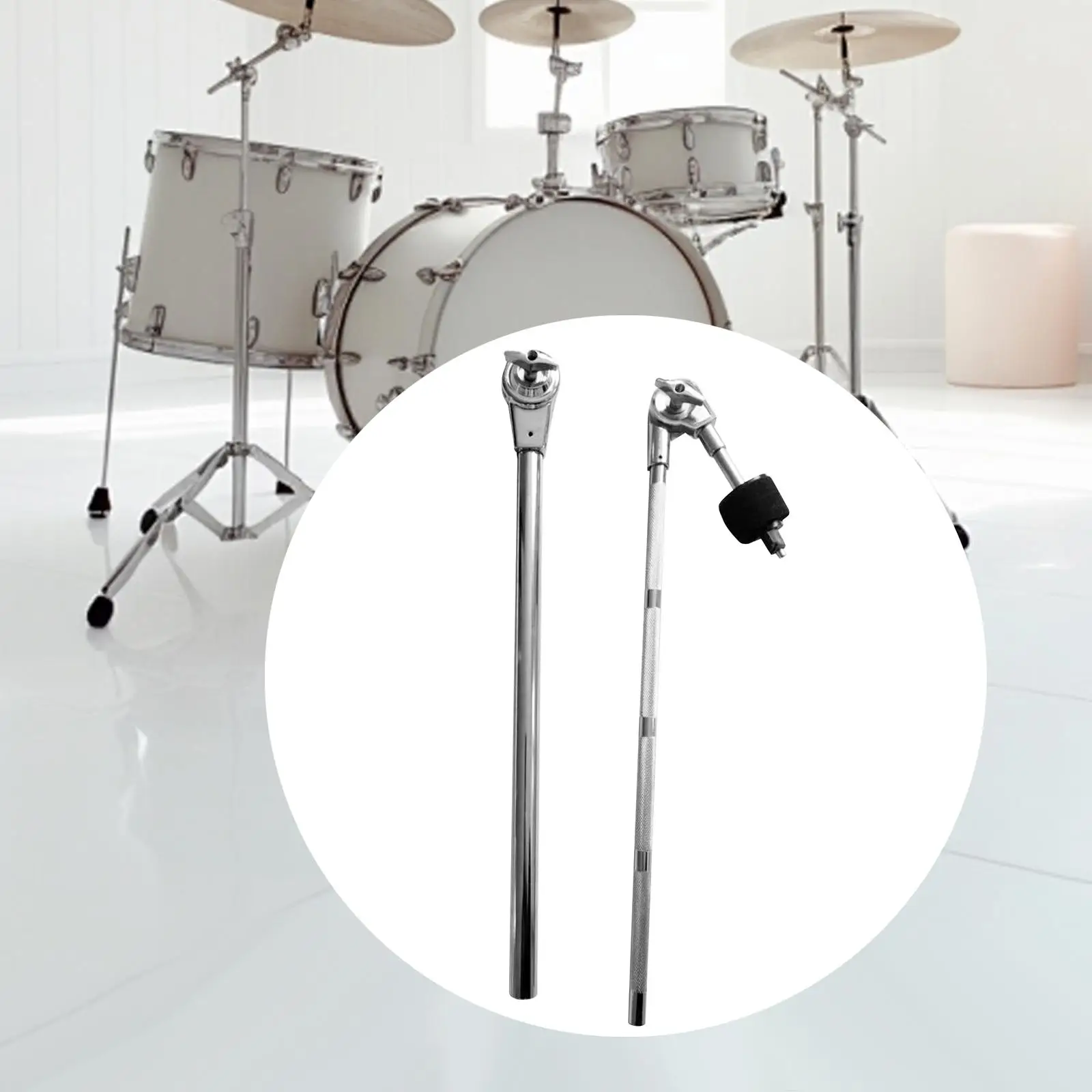 Drum Extension Cymbal Tilter Professional Metal without Clamp Cymbal Holder Cymbal Arm for Hi Hat Cymbal Cymbal Stand