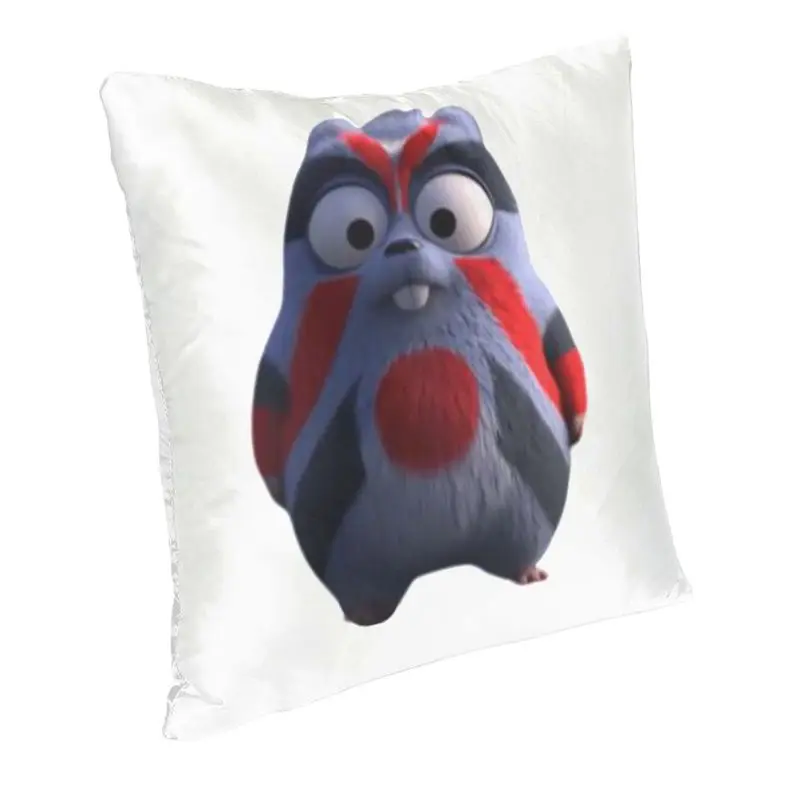 Grizzy Is Samourai From Cartoon Grizzy And The Lemmings Cushion Cover Double Side Print Floor Pillow Case for Sofa Pillowcase