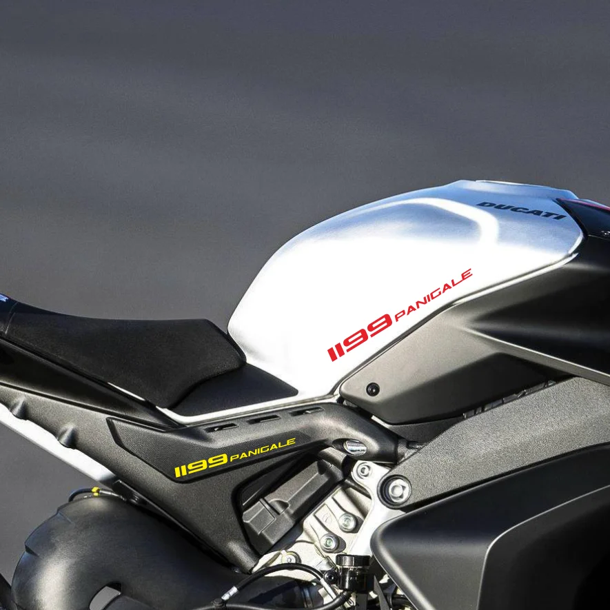 

for DUCATI 1199 Panigale PANINGALES 8Inch Sticker Decal Motorcycle Car Sticker Wheels Fairing Helmet Sticker Decal