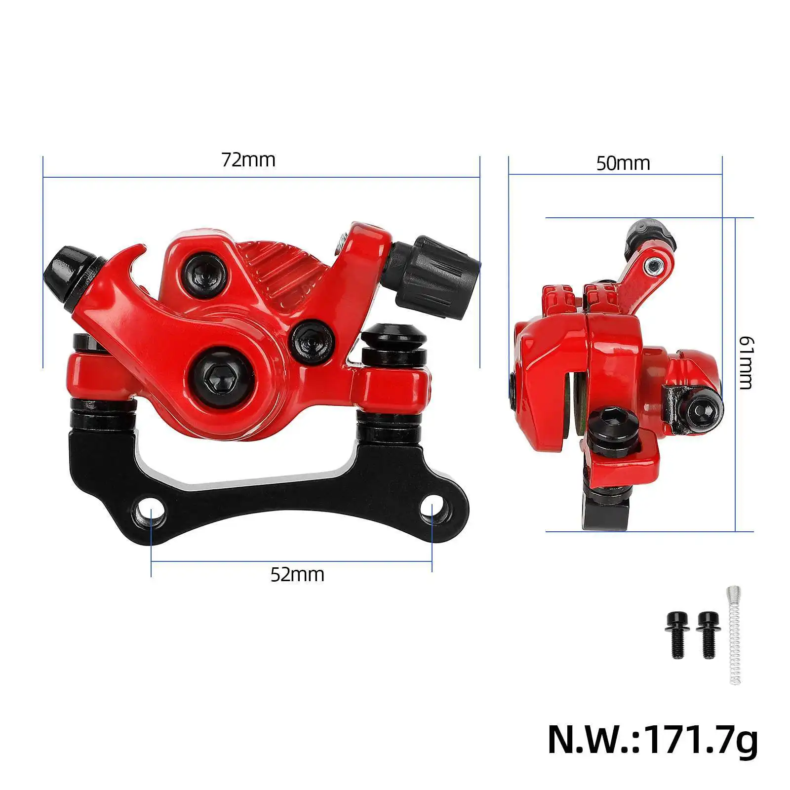 KugooM4 передние и задние дисковые тормоза, электрический скутер, механическое тормозное устройство из алюминиевого сплава KugooM4 передние и задние дисковые тормоза, электрический скутер, механическое тормозное устройство из алюминиевого сплава