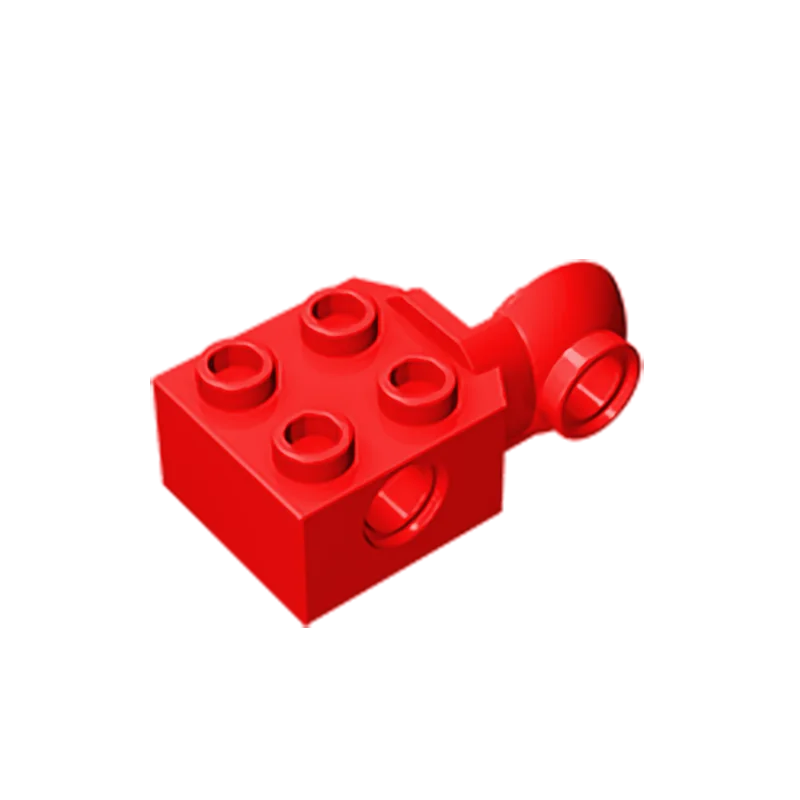 MOC Set GDS-1088 Technical, Brick Modified 2 x 2 with Pin Holes and Rotation Joint Ball Half compatible with lego 48171