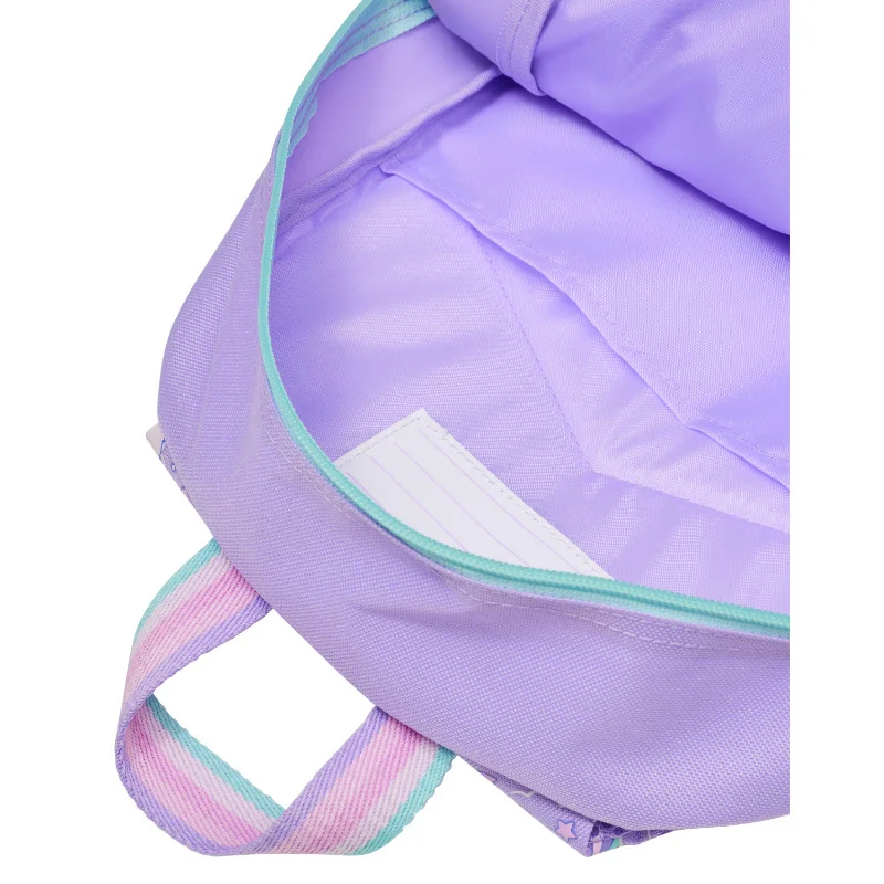 Australia Smiggle original hot-selling children's schoolbag girl purple rabbit high-quality cute schoolbag 14 inches